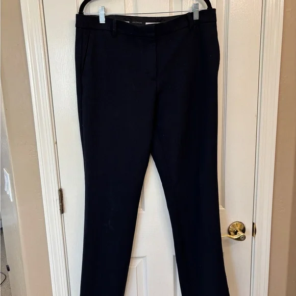 Ann Taylor Navy Dress Pants Lined Career Neutral Basic Women’s 12 Tall - Picture 1 of 6